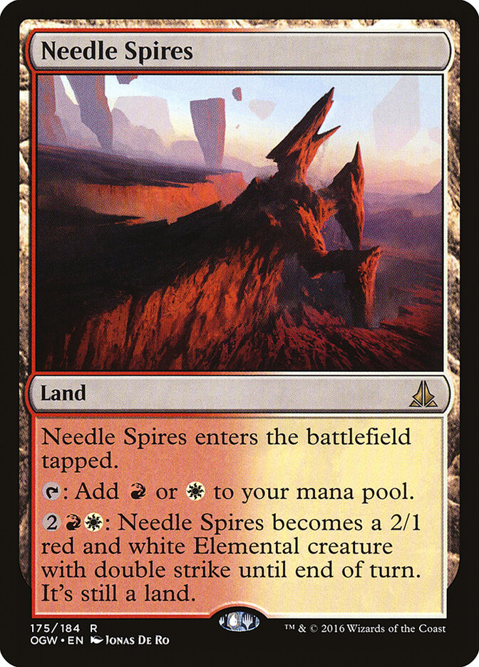 Needle Spires - carta Magic The Gathering