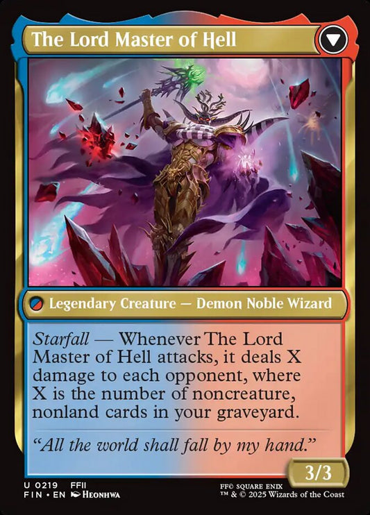 The Lord Master of Hell - carta Magic The Gathering