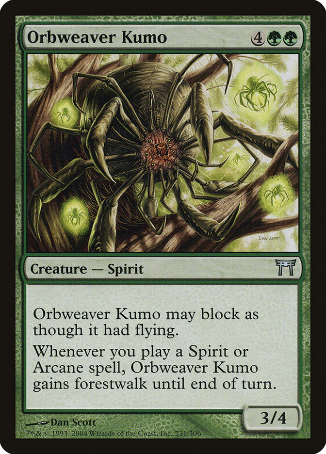 Orbweaver Kumo - carta Magic The Gathering