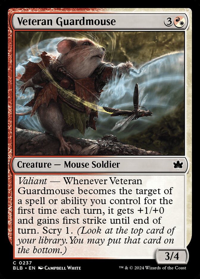 Veteran Guardmouse - carta Magic The Gathering