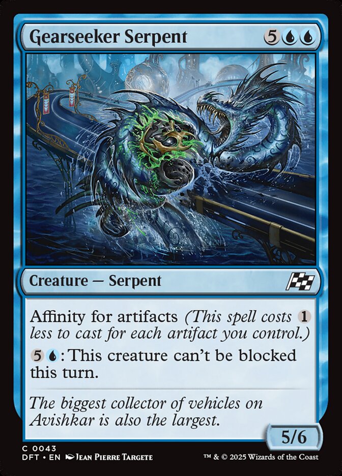 Gearseeker Serpent - carta Magic The Gathering
