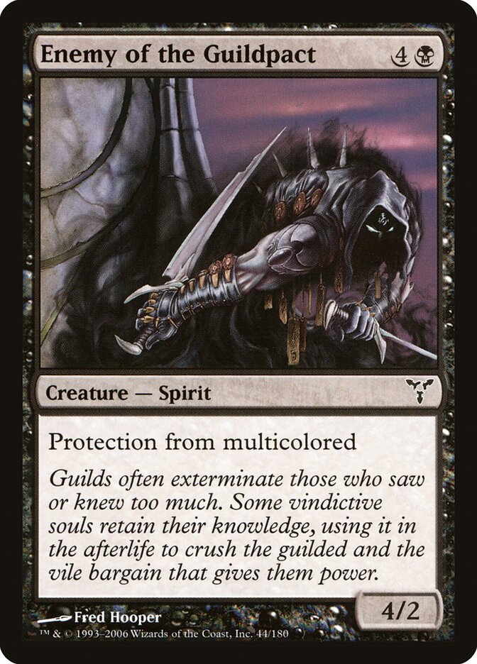 Enemy of the Guildpact - carta Magic The Gathering