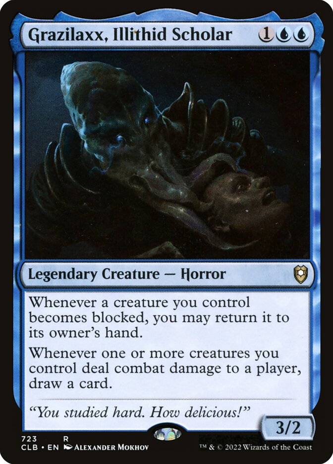 Grazilaxx, Illithid Scholar - carta Magic The Gathering