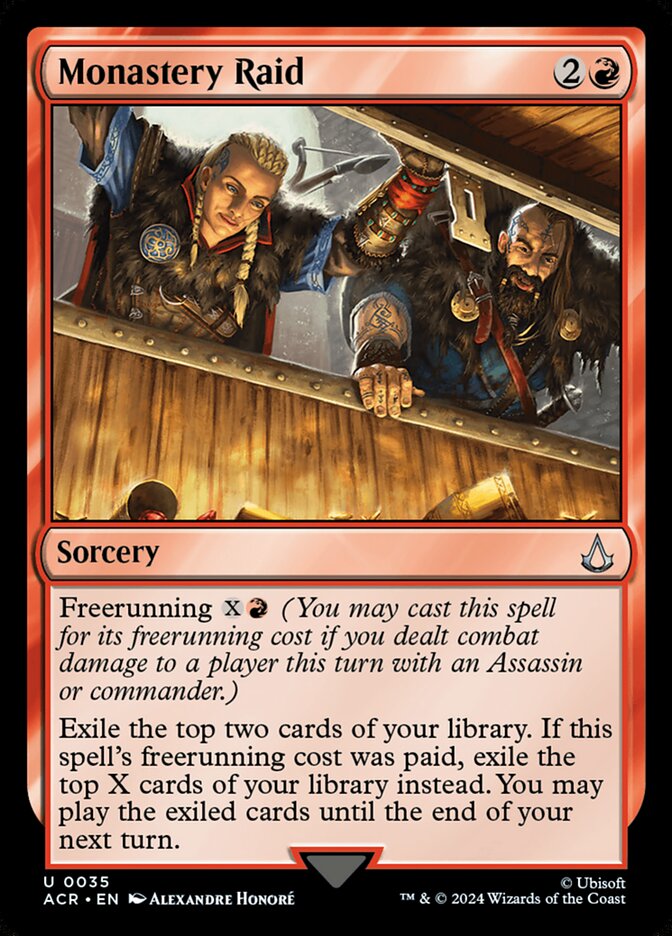 Monastery Raid - carta Magic The Gathering