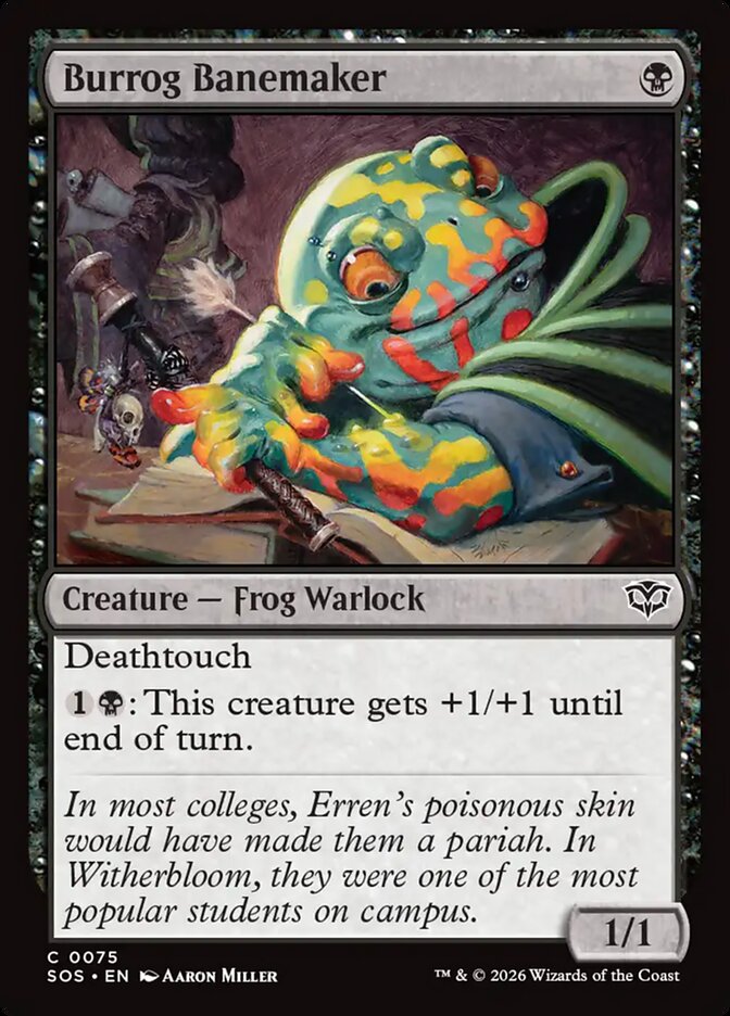 Burrog Banemaker - carta Magic The Gathering