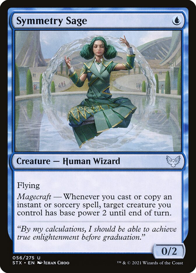 Symmetry Sage - carta Magic The Gathering
