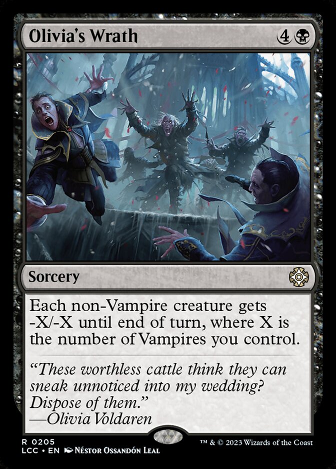 Olivia's Wrath - carta Magic The Gathering