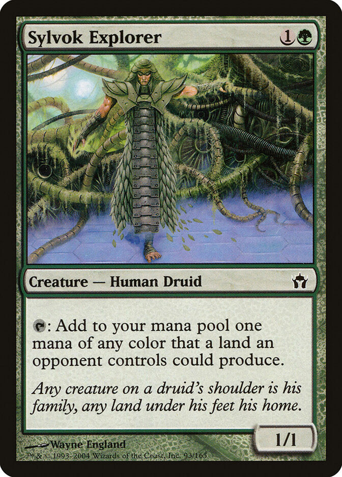 Sylvok Explorer - carta Magic The Gathering