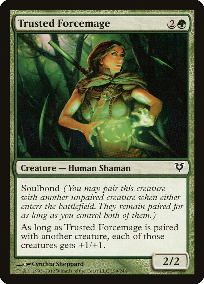 Trusted Forcemage - carta Magic The Gathering