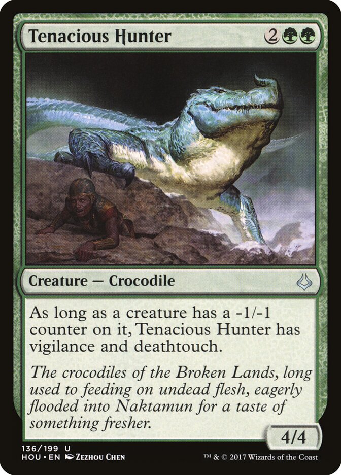 Tenacious Hunter - carta Magic The Gathering