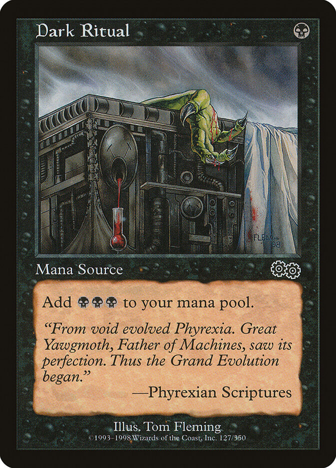 Dark Ritual - carta Magic The Gathering