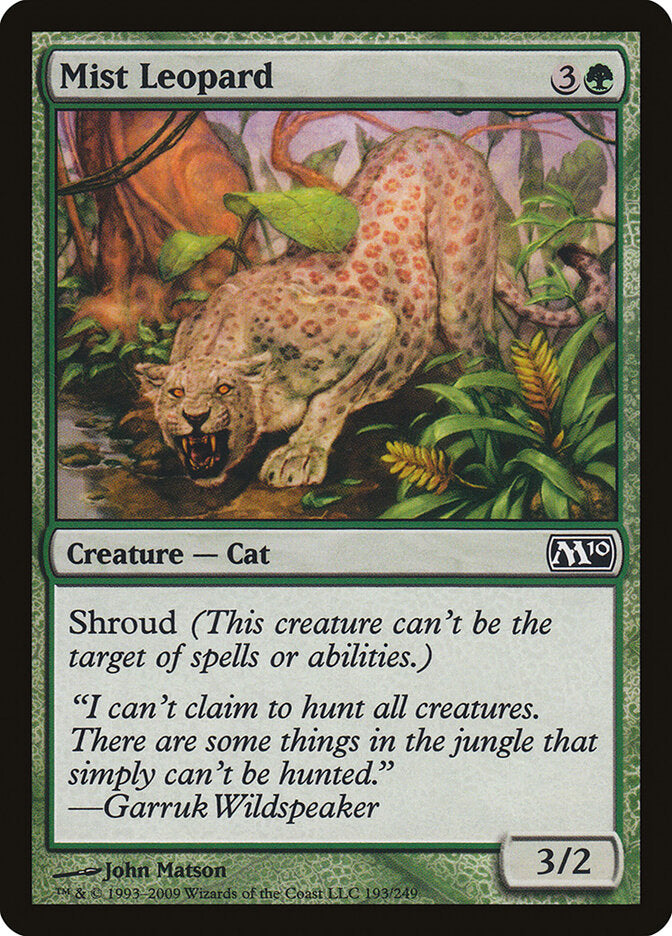 Mist Leopard - carta Magic The Gathering