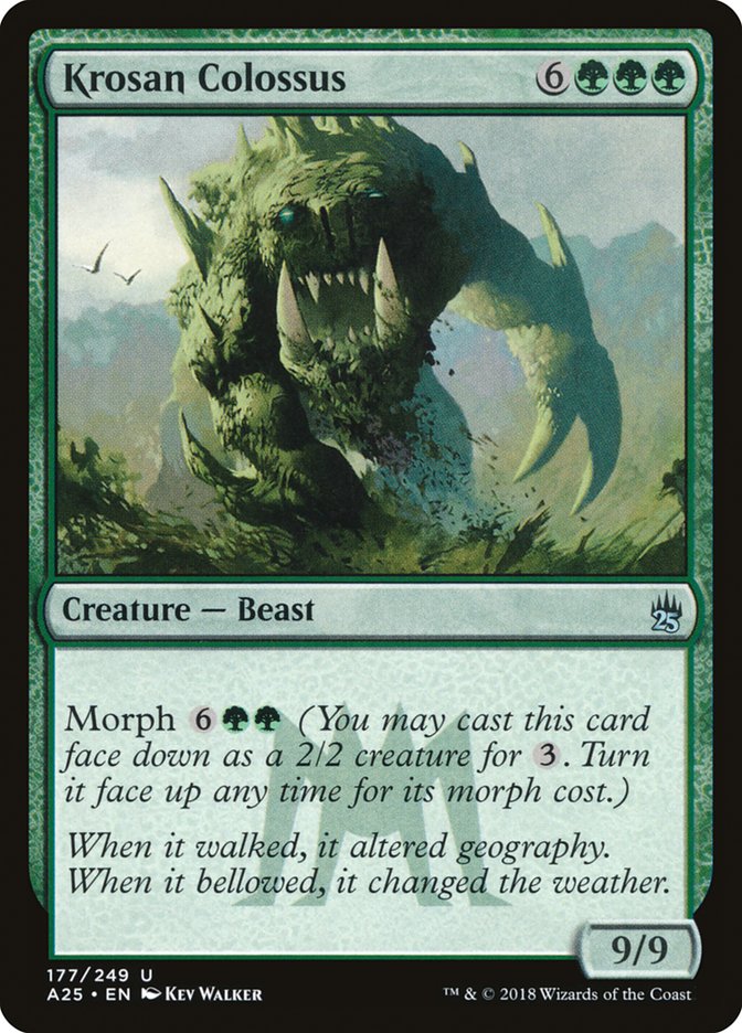 Krosan Colossus - carta Magic The Gathering