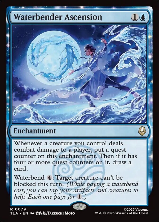 Waterbender Ascension - carta Magic The Gathering