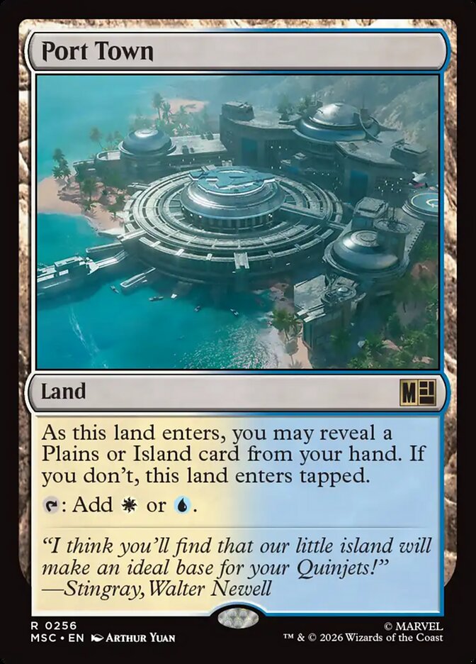 Port Town - carta Magic The Gathering