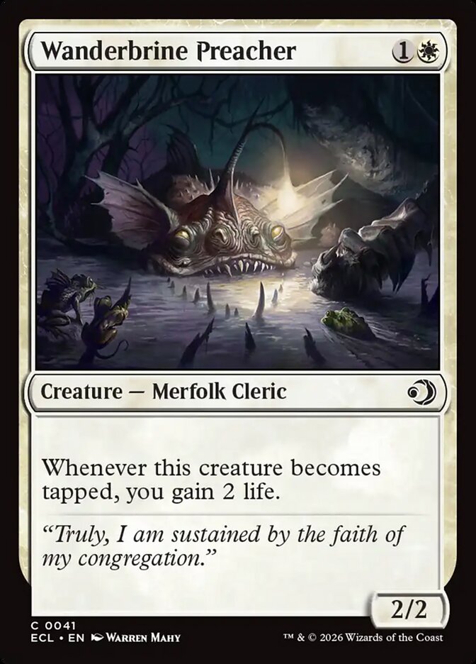 Wanderbrine Preacher - carta Magic The Gathering