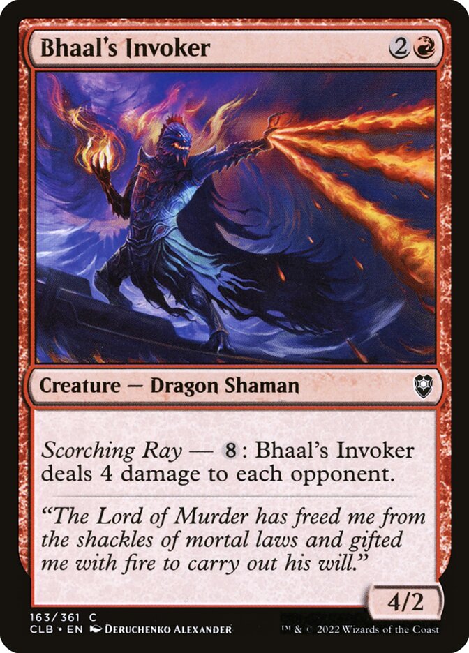 Bhaal's Invoker - carta Magic The Gathering