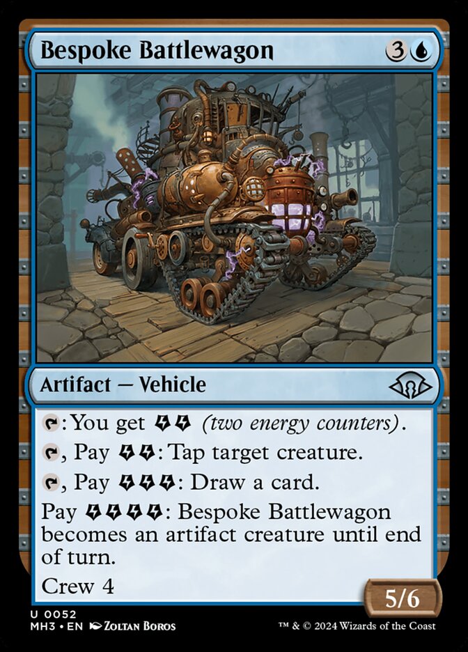 Bespoke Battlewagon - carta Magic The Gathering