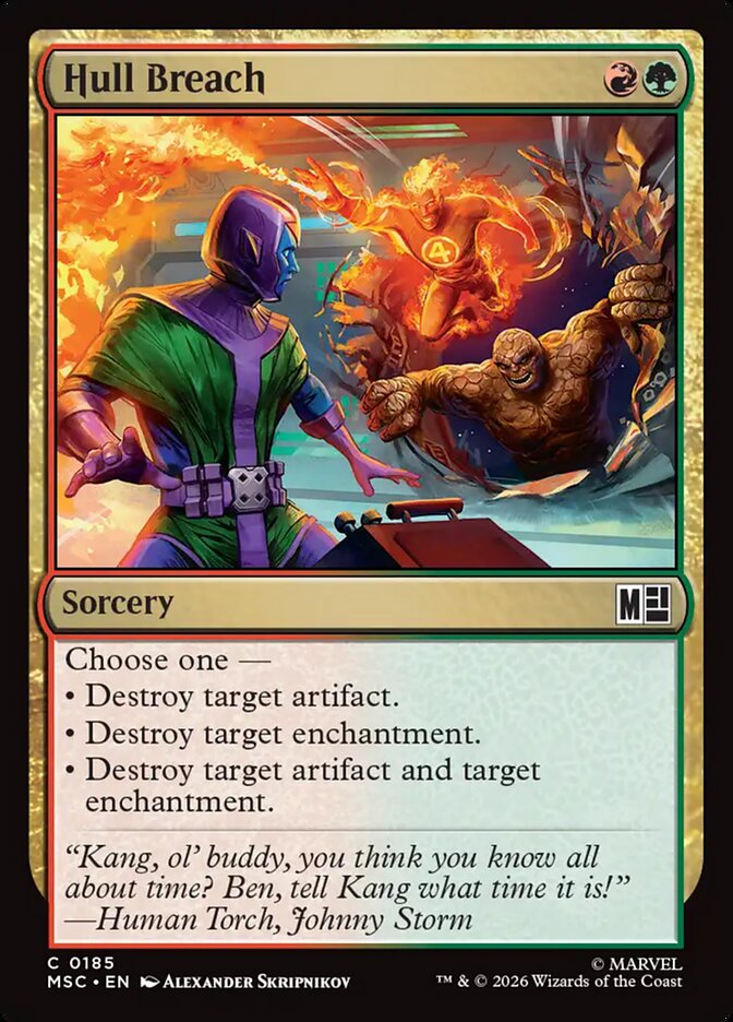 Hull Breach - carta Magic The Gathering