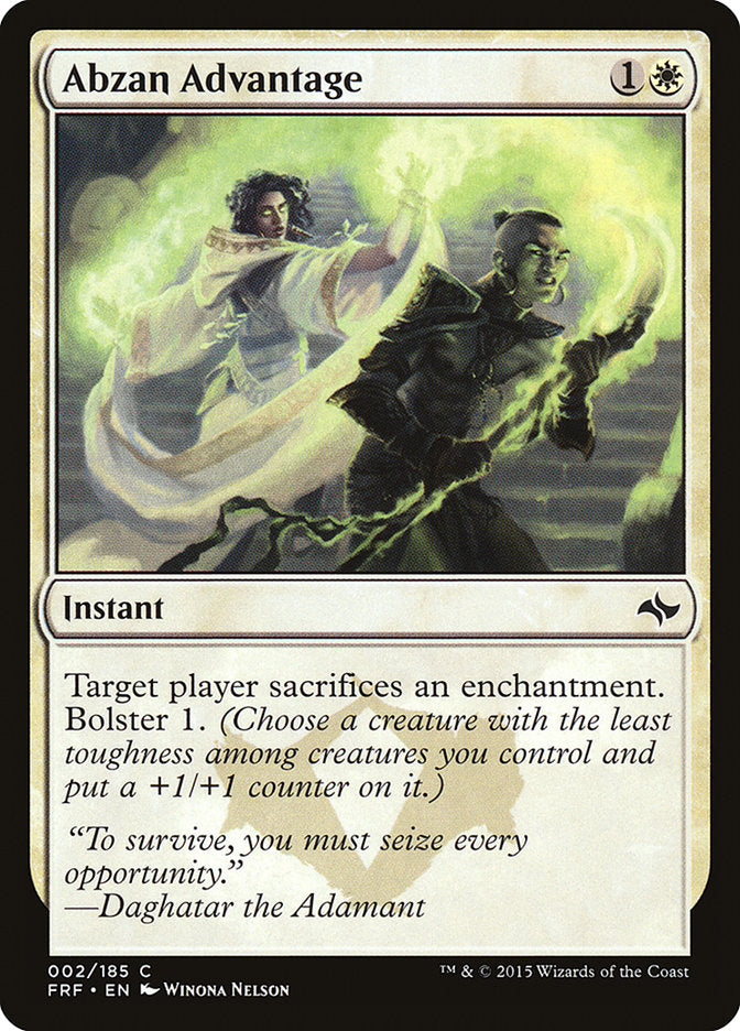 Abzan Advantage - FRF-002-NF-STD