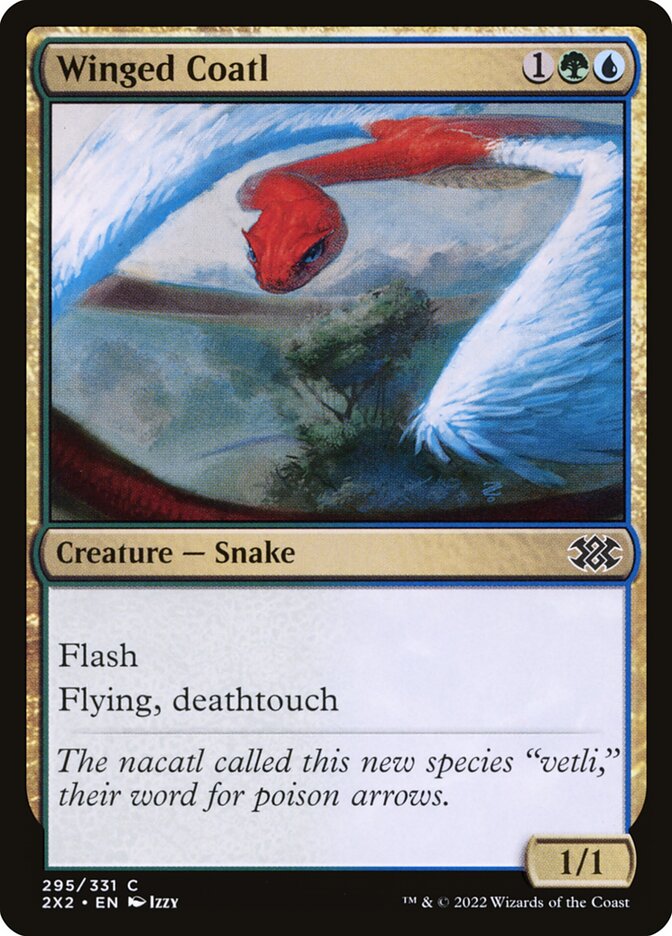 Winged Coatl - carta Magic The Gathering