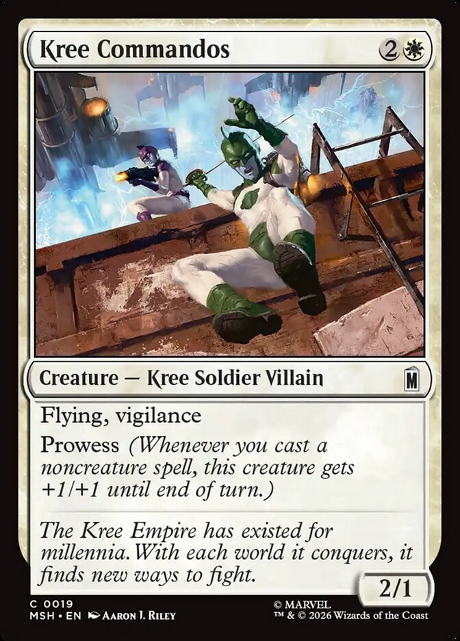Kree Commandos - carta Magic The Gathering