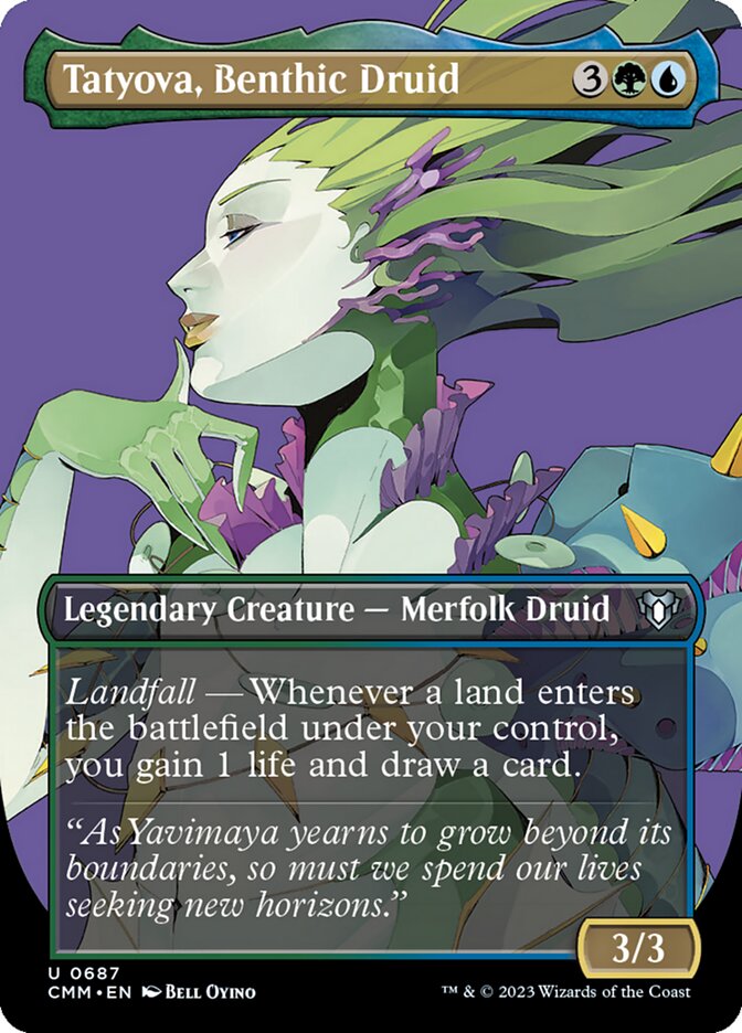 Tatyova, Benthic Druid - carta Magic The Gathering