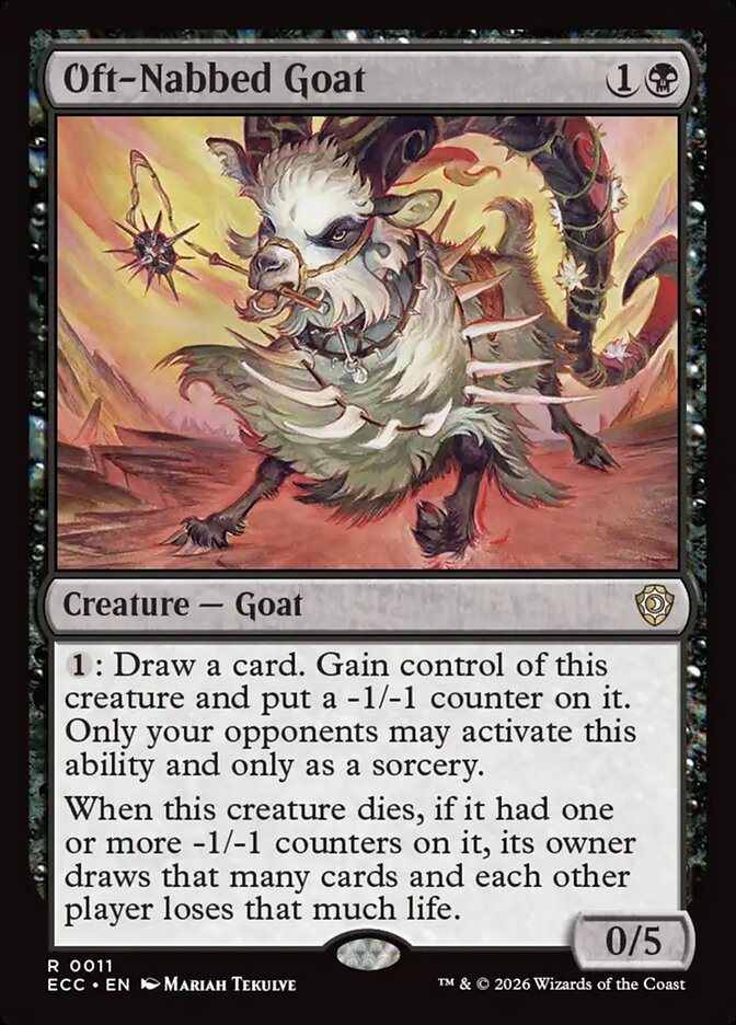 Oft-Nabbed Goat - carta Magic The Gathering
