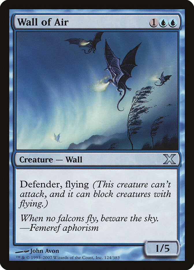 Wall of Air - carta Magic The Gathering