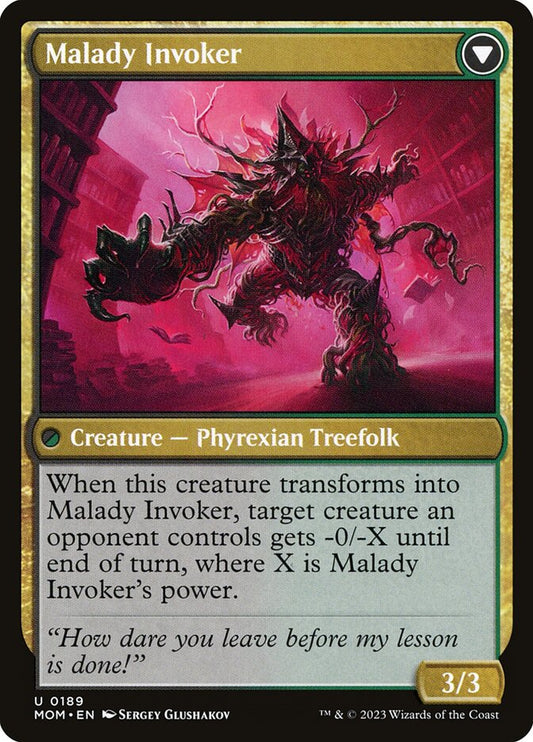 Malady Invoker - carta Magic The Gathering