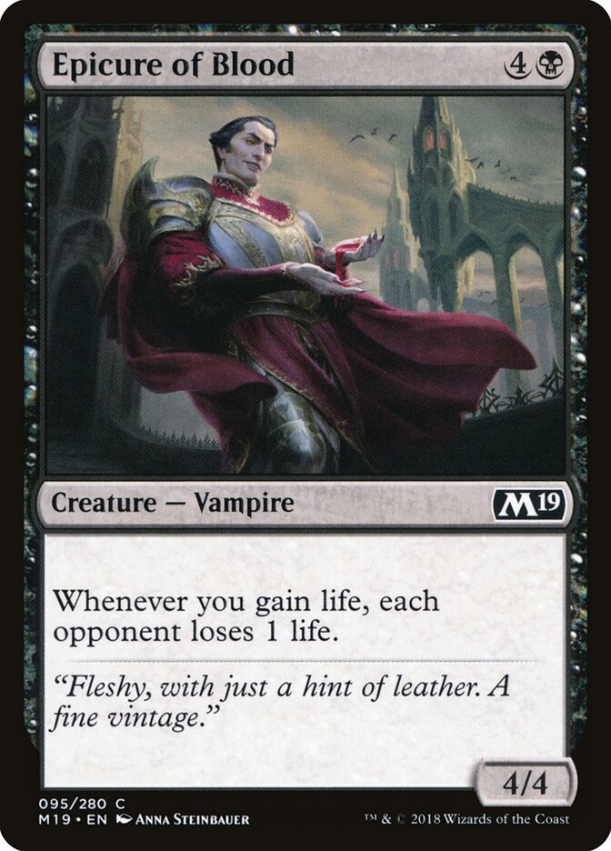 Epicure of Blood - carta Magic The Gathering