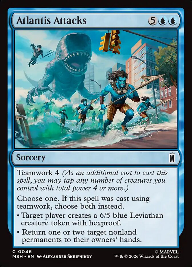 Atlantis Attacks - carta Magic The Gathering
