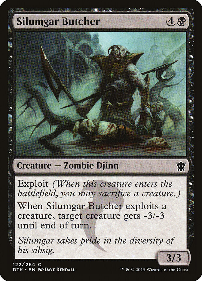 Silumgar Butcher - carta Magic The Gathering