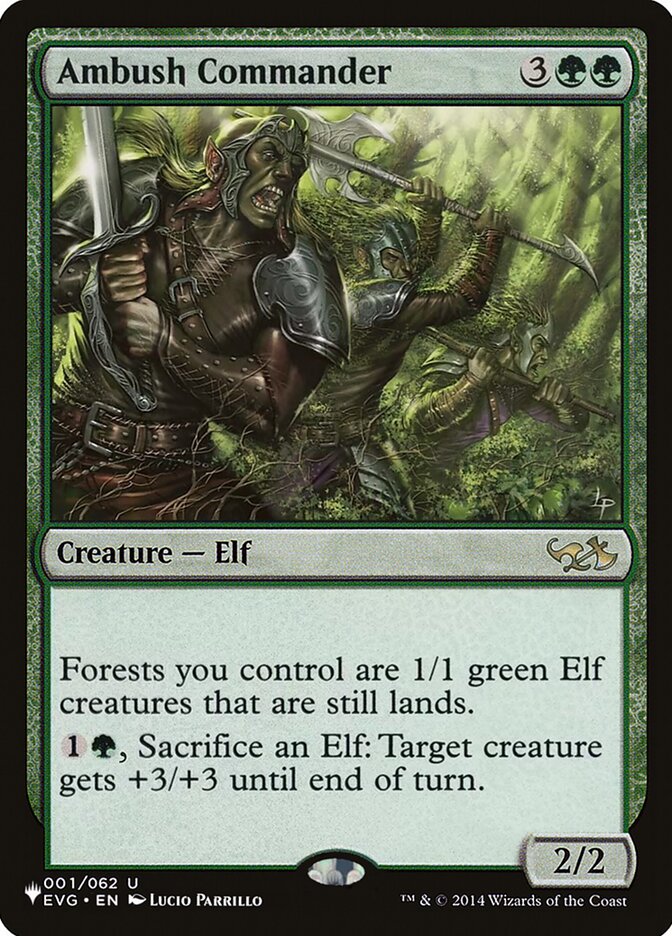Ambush Commander - carta Magic The Gathering