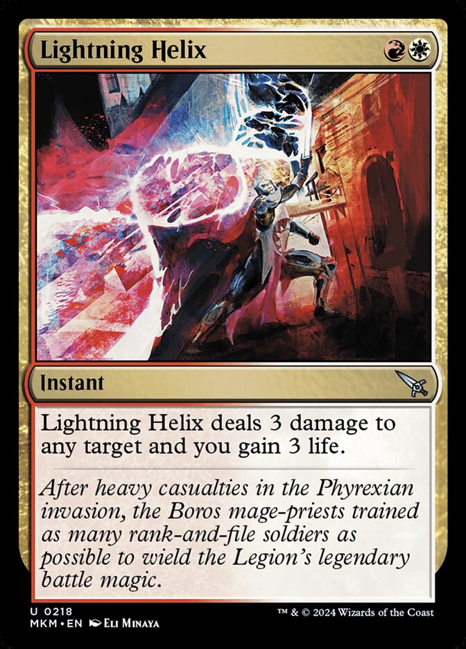 Lightning Helix - carta Magic The Gathering