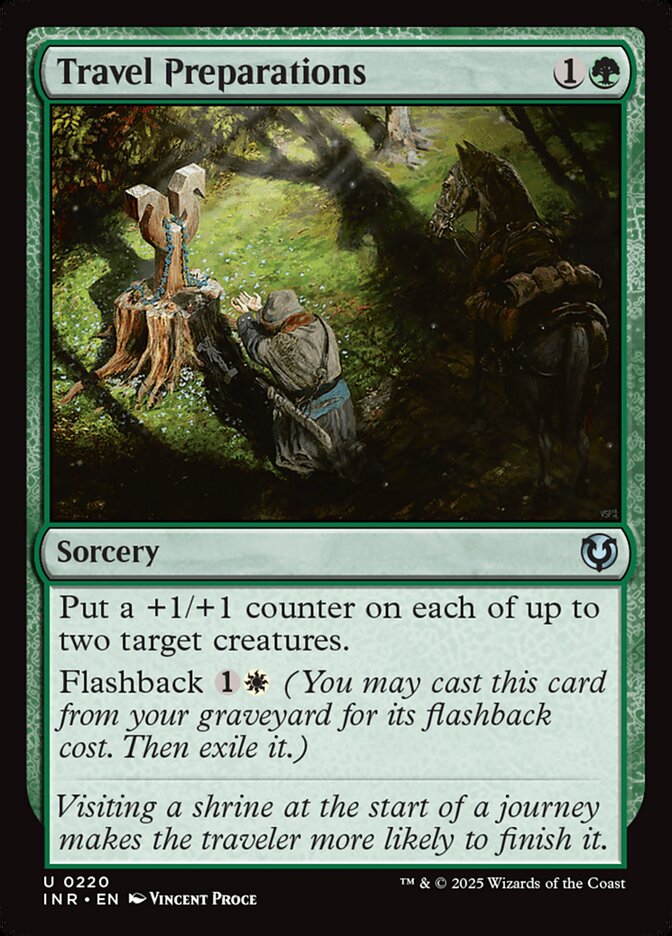 Travel Preparations - carta Magic The Gathering