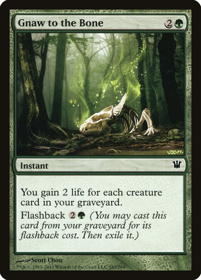 Gnaw to the Bone - carta Magic The Gathering