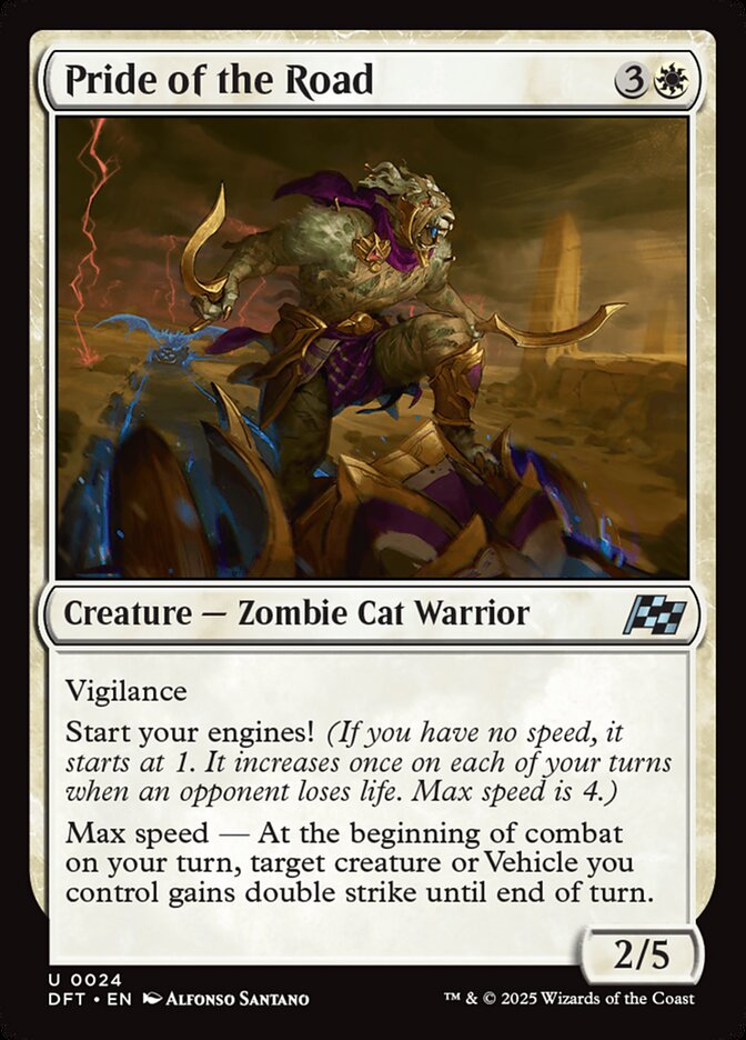 Pride of the Road - carta Magic The Gathering