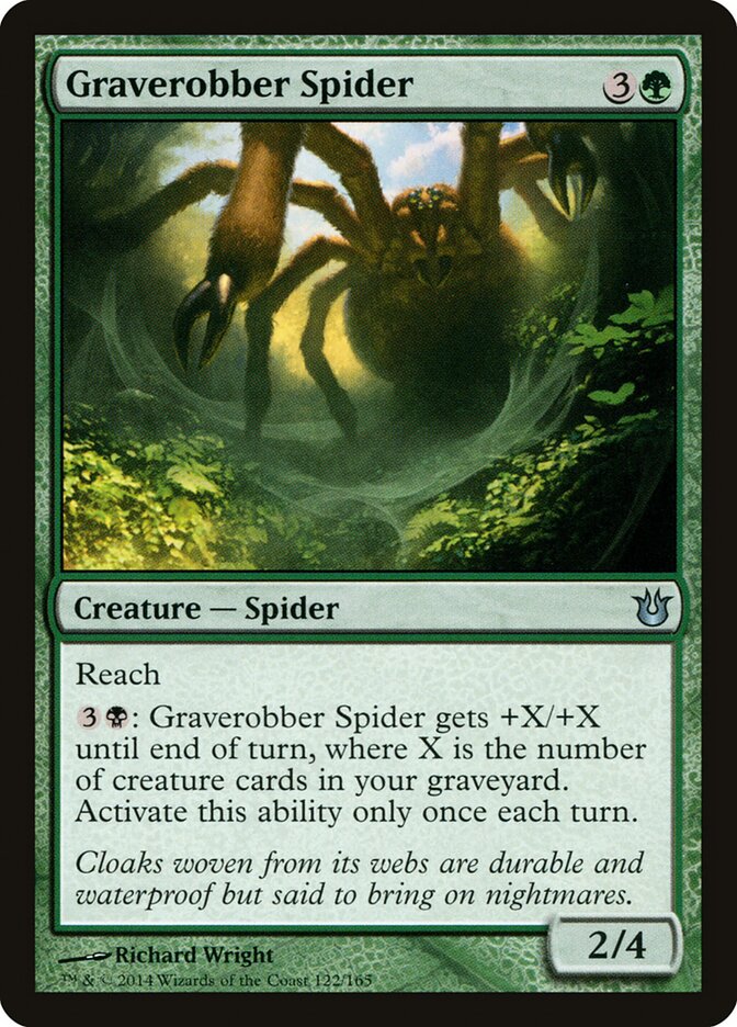 Graverobber Spider - carta Magic The Gathering