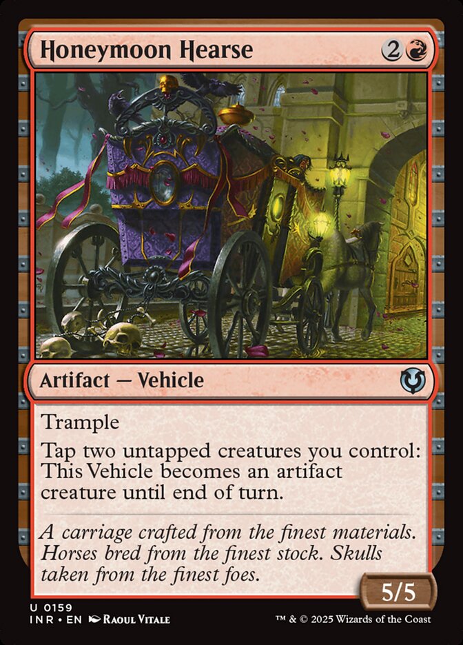 Honeymoon Hearse - carta Magic The Gathering