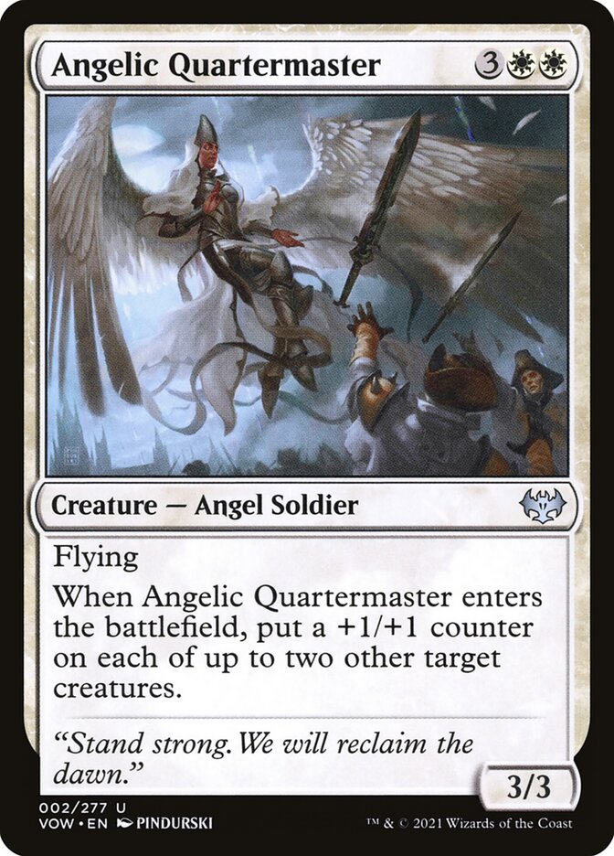 Angelic Quartermaster - carta Magic The Gathering