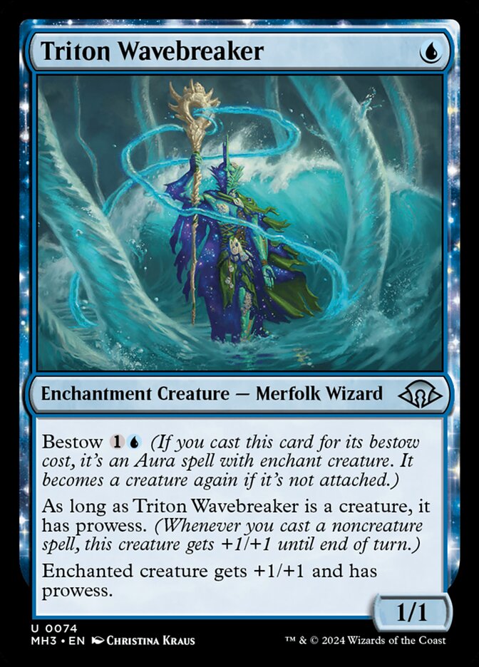 Triton Wavebreaker - carta Magic The Gathering