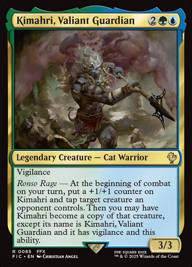 Kimahri, Valiant Guardian - carta Magic The Gathering