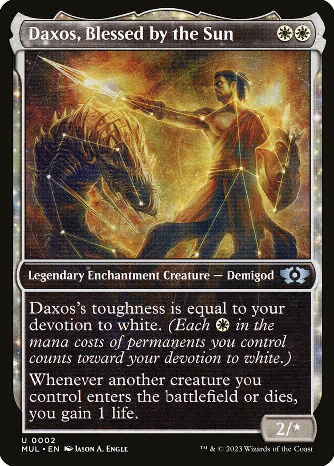 Daxos, Blessed by the Sun - MUL-002-NF-ENC-FA-INV-LDG-SC