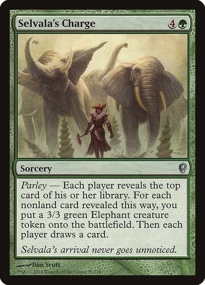 Selvala's Charge - carta Magic The Gathering