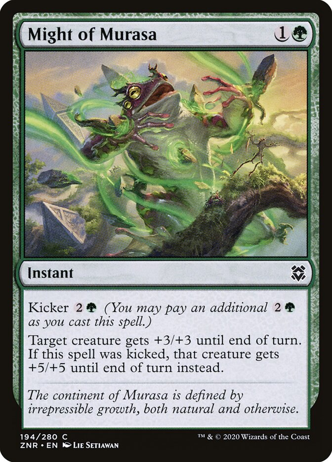 Might of Murasa - carta Magic The Gathering