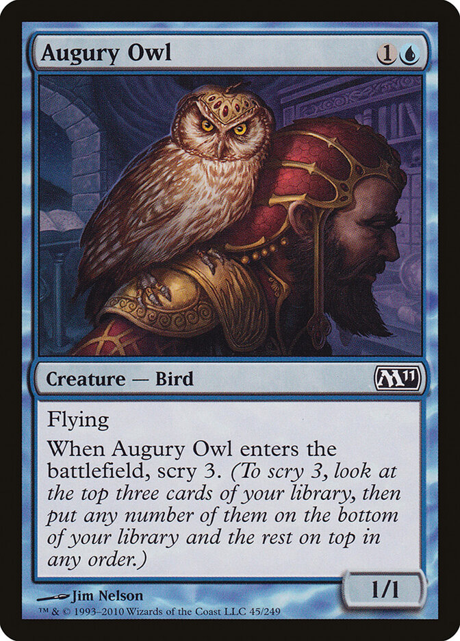 Augury Owl - carta Magic The Gathering