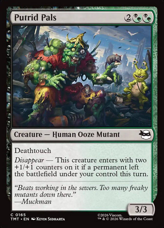 Putrid Pals - carta Magic The Gathering