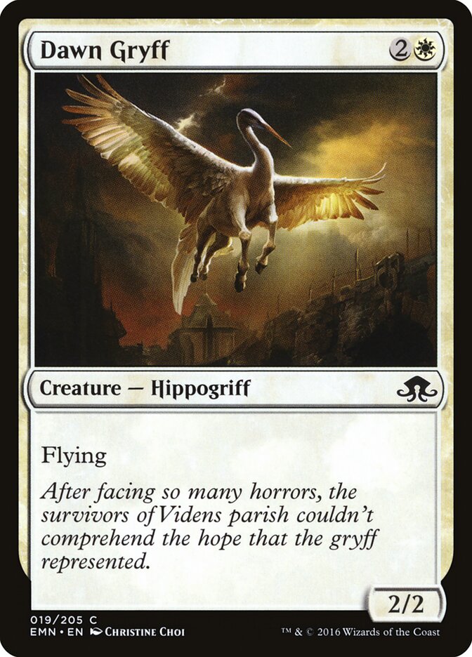 Dawn Gryff - carta Magic The Gathering