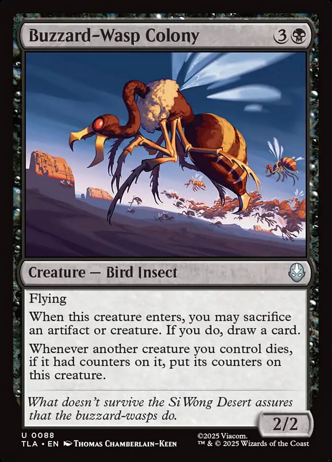 Buzzard-Wasp Colony - carta Magic The Gathering